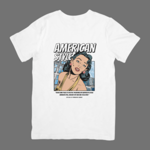 american style tshirt